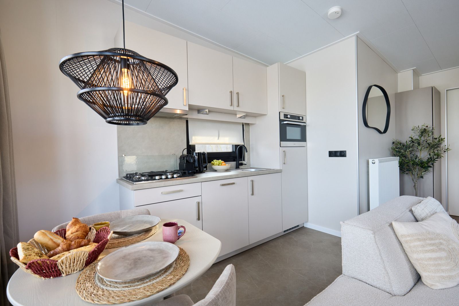 Verblijf 524626 - Vakantiewoning Twente - Happy Oak wellnesslodge met bubbeltub, ligbad, sauna en