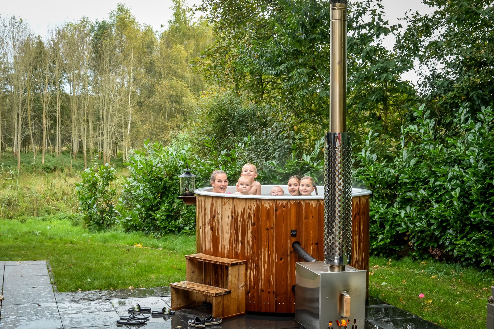 Guest house 524679 - Holiday property Twente - River Cabin + hottub