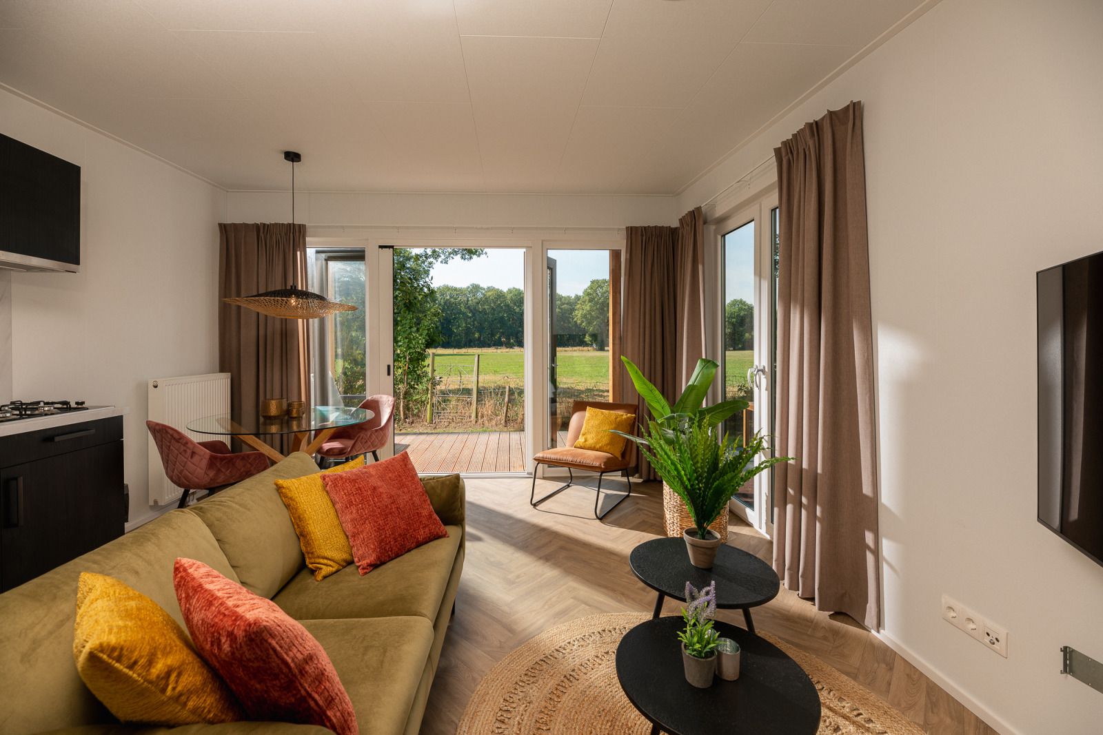 Guest house 524681 - Holiday property Twente - Nature lodge + sauna en hottub