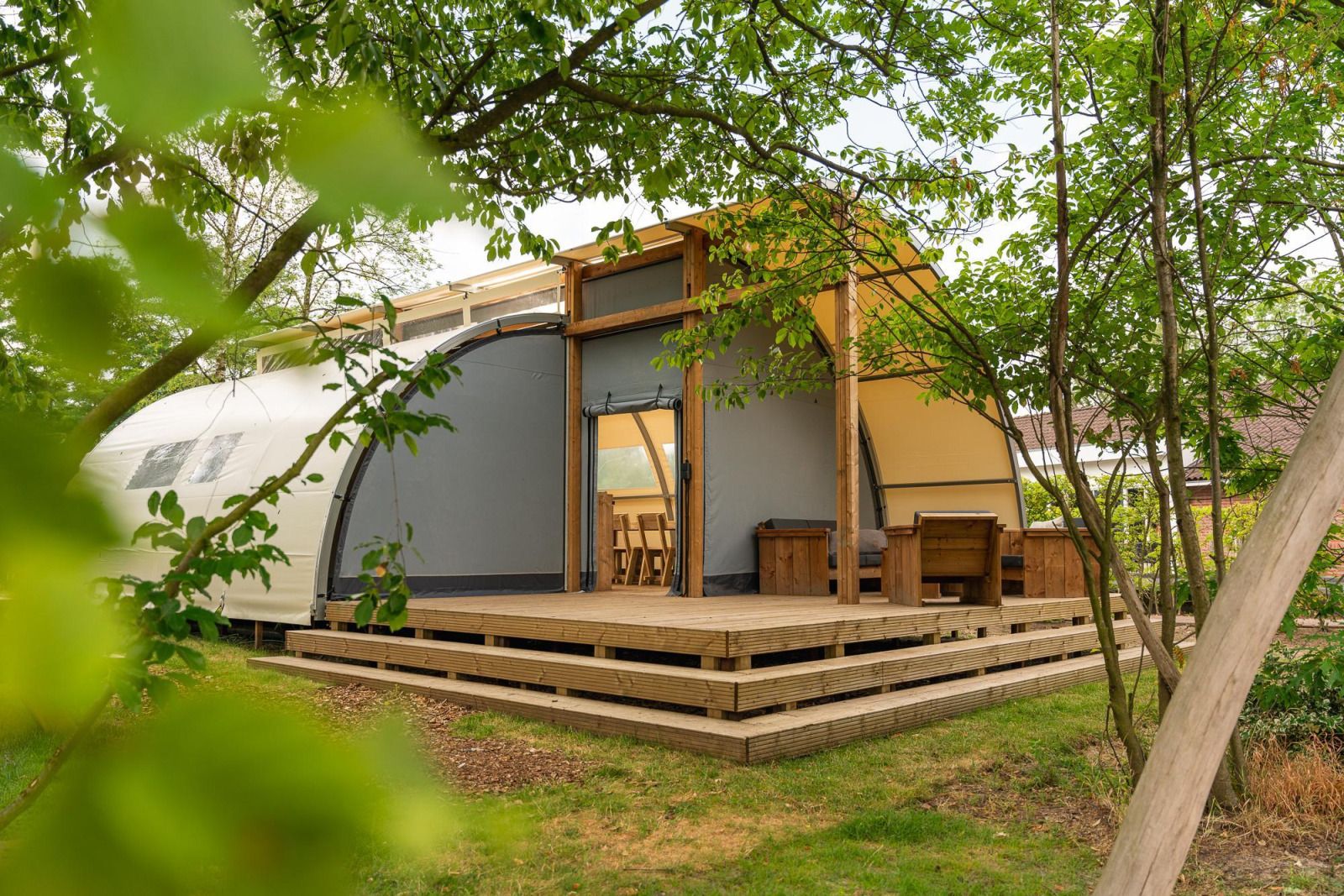 Verblijf 524683 - Vakantiewoning Twente - Panorama Lodge + privé sanitair