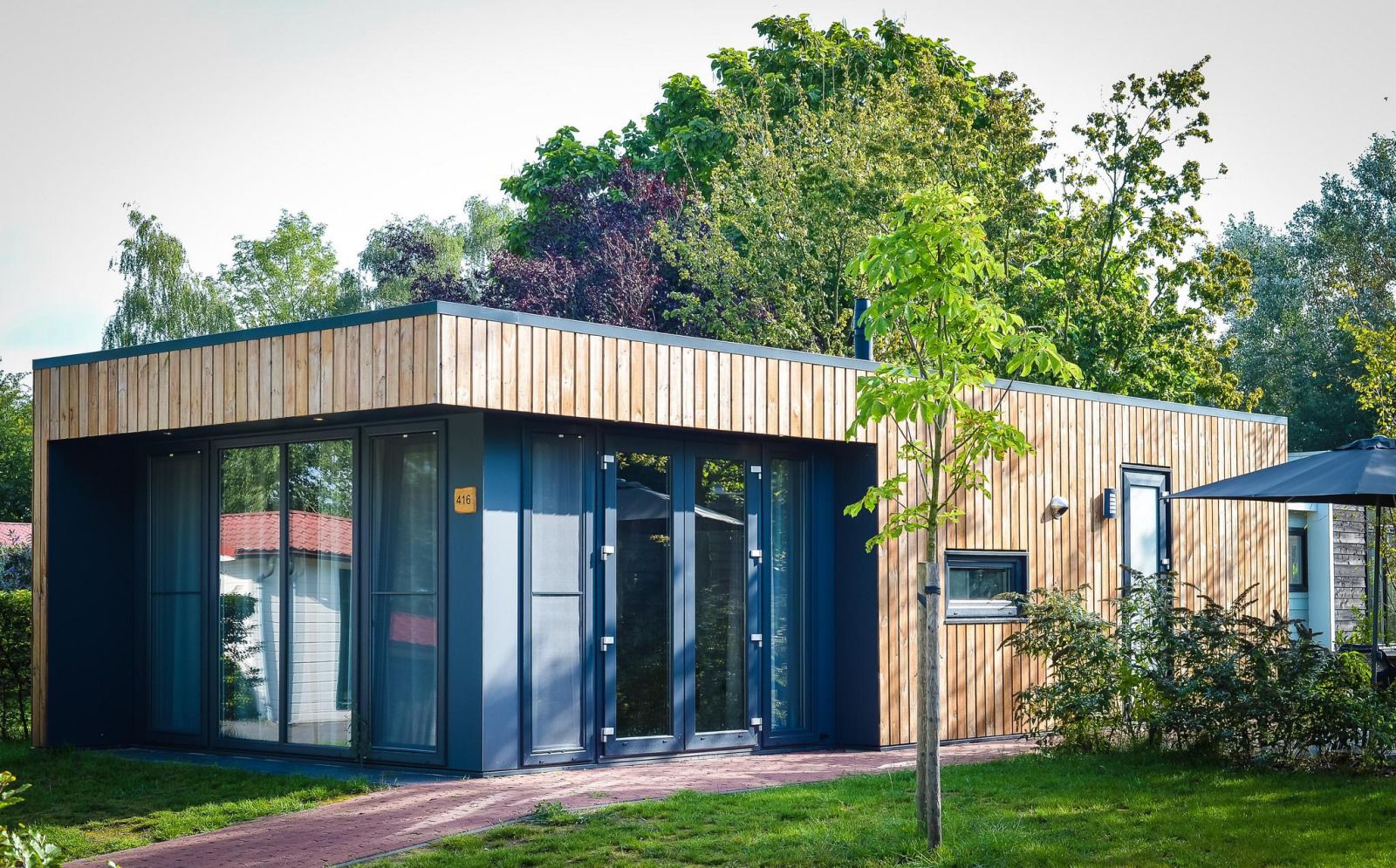 Verblijf 524684 - Vakantiewoning Twente - Groepsaccommodatie met hottub (7x Happy Oak Lodge)