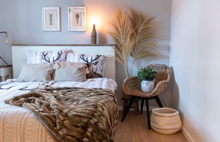 Cozy living room in vacation home Manderveen, Twente, perfect for relaxation in Overijssel.