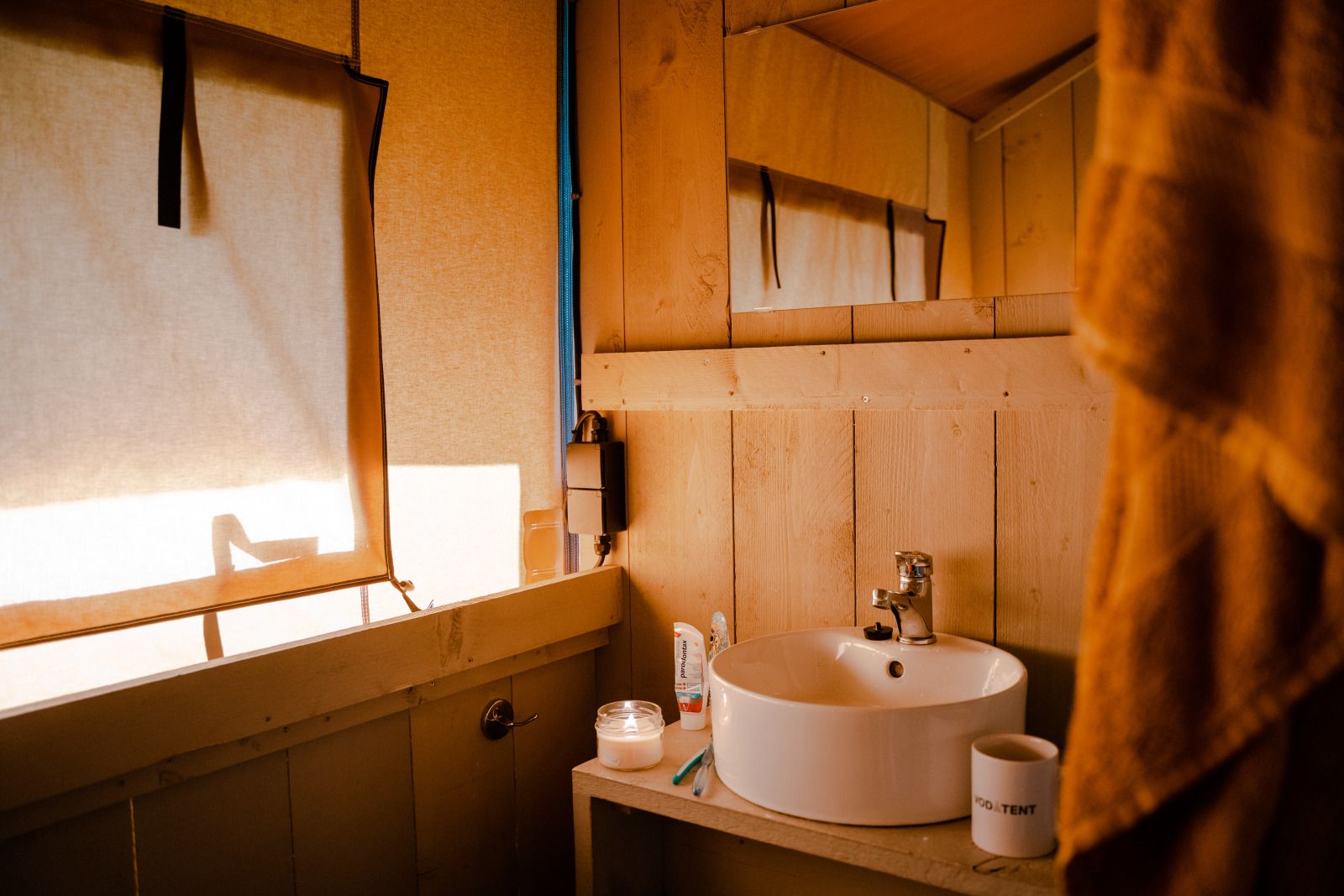 Unterkunft 525312 - Zelthaus Twente - Safaritent + sanitair