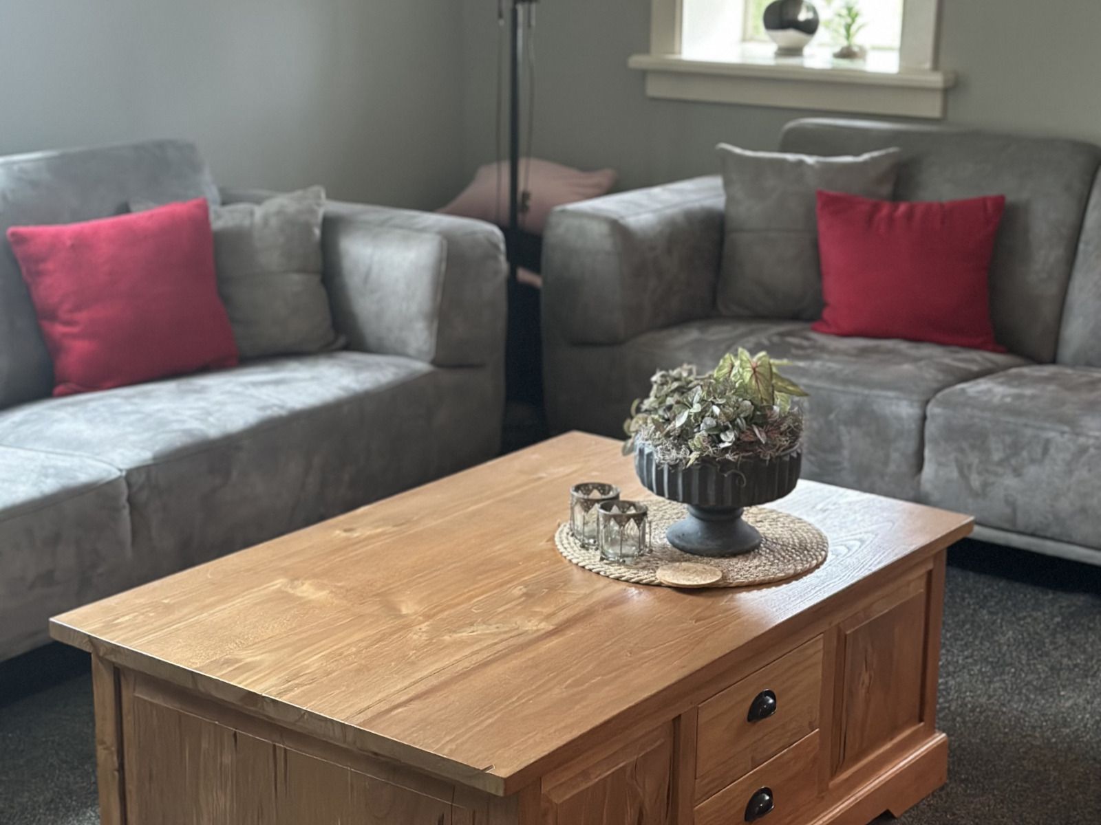 Stilvolles Badezimmer im Ferienhaus OV436 in Hengevelde, Twente mit modernen Annehmlichkeiten.