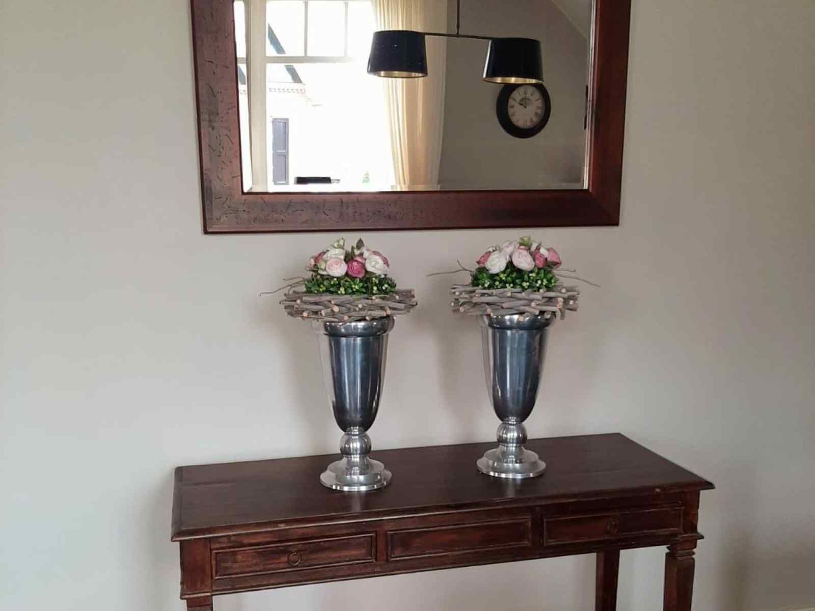 Schicker Eingang zum Ferienhaus OV436 in Hengevelde, Twente mit stilvoller Einrichtung.