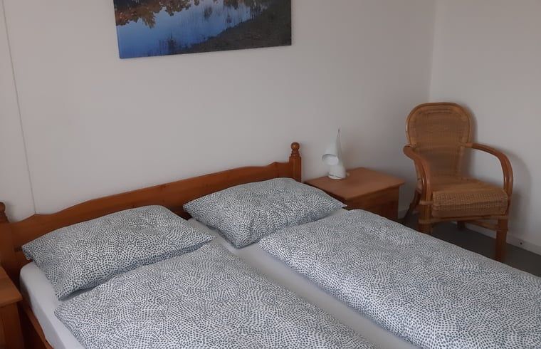 Comfortable bedroom in Holiday home in Lattrop Breklenkamp with restful atmosphere in Twente, Overijssel.