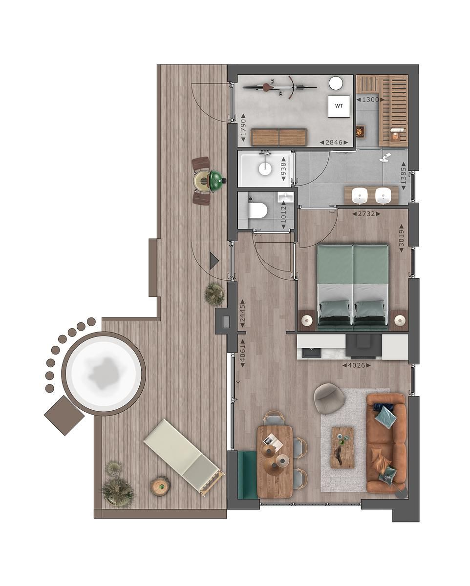 Verblijf 526848 - Vakantiewoning Twente - Spa lodge met hottub & interne sauna | 2 pers