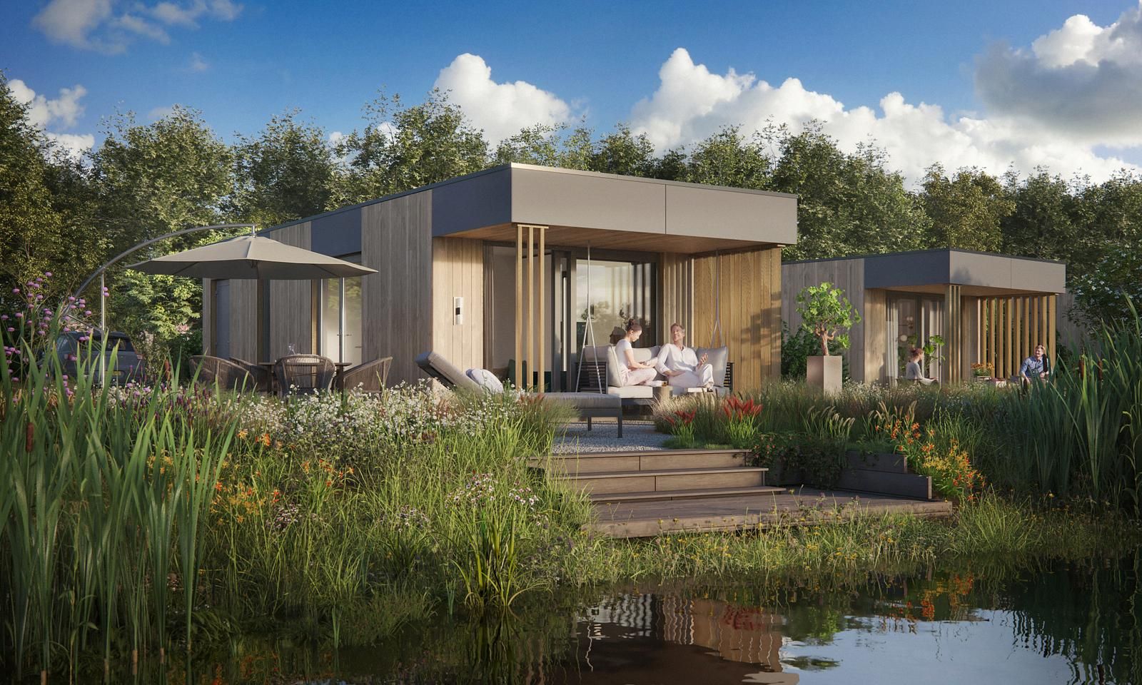 Guest house 526850 - Holiday property Twente - Waterlodge met hottub & sauna | 2 pers