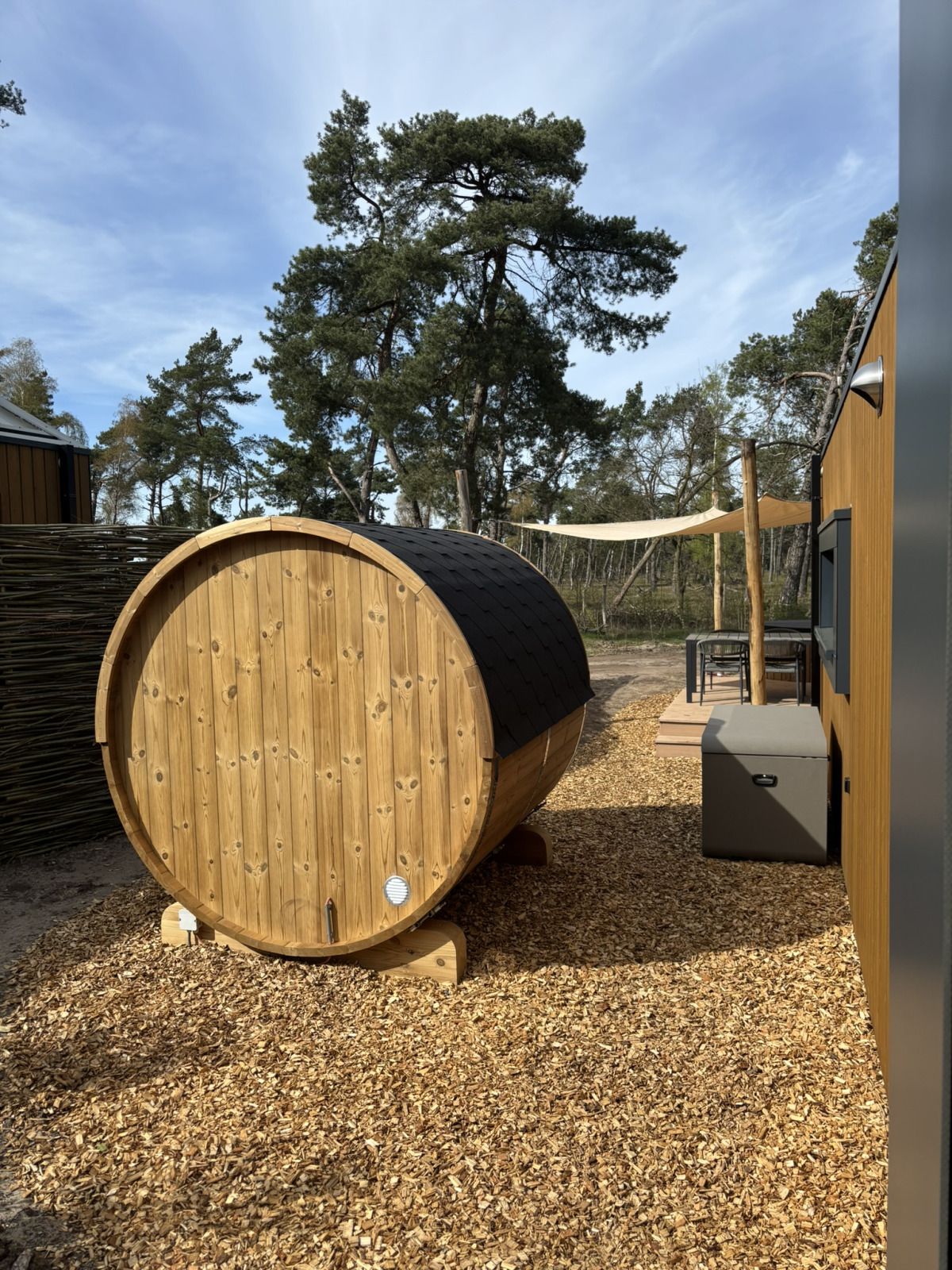 Guest house 526851 - Holiday property Twente - Boslodge met hottub & sauna