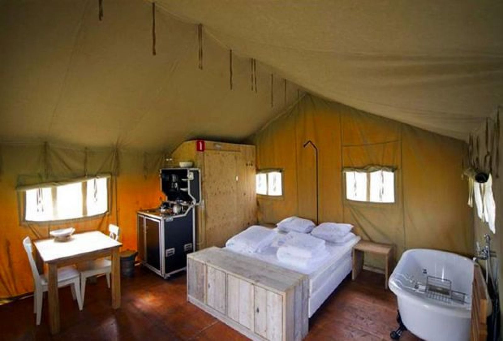 Unterkunft 5302160 - Zelthaus Salland - Romantic Safaritent met bad