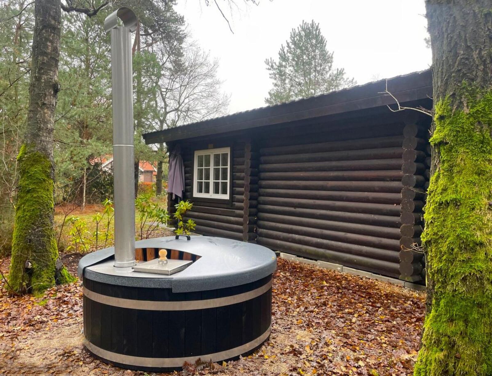 Unterkunft 5302161 - Ferienhaus Salland - Romantic Lodge met hottub&bad