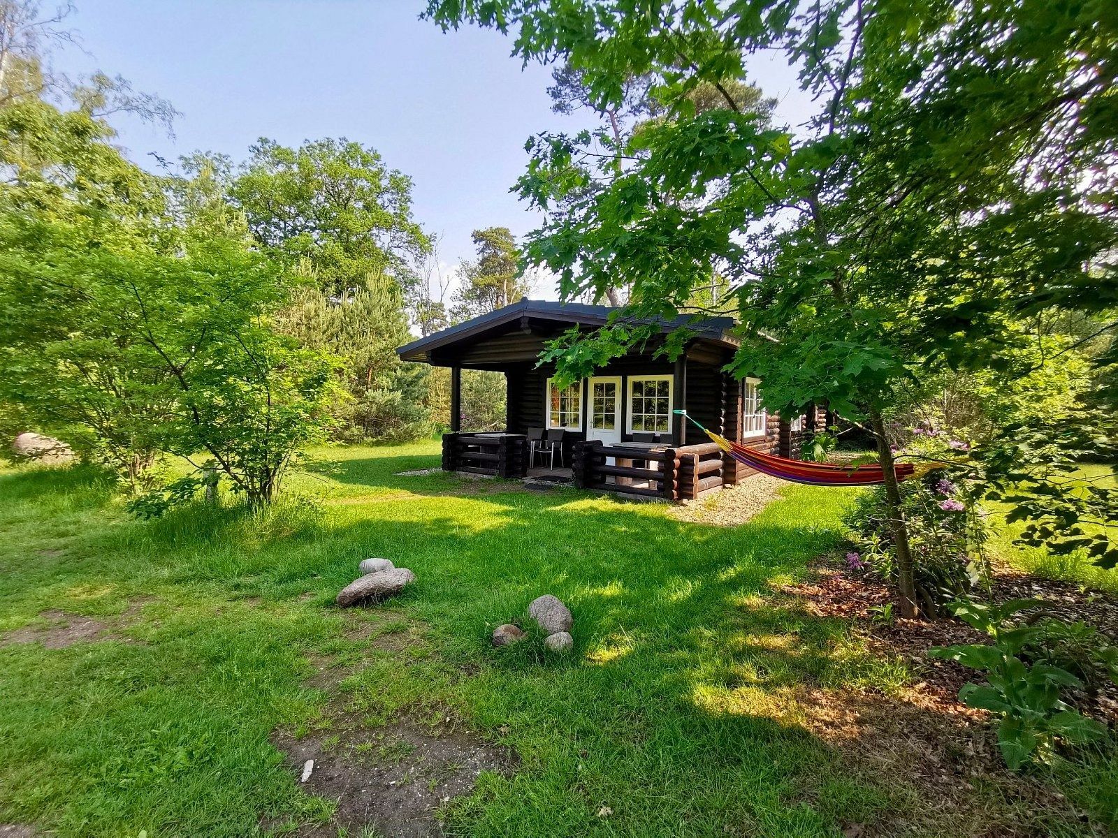 Unterkunft 5302170 - Ferienhaus Salland - Vakantiehuis Outdoors Holten - Family Lodge met bad & hottub