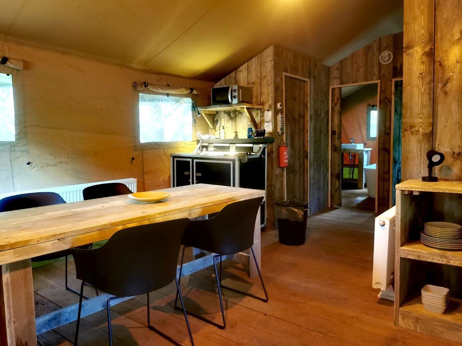 Verblijf 5302174 - Vakantiewoning Salland - Vakantiehuis Outdoors Holten - Glamping tent bad