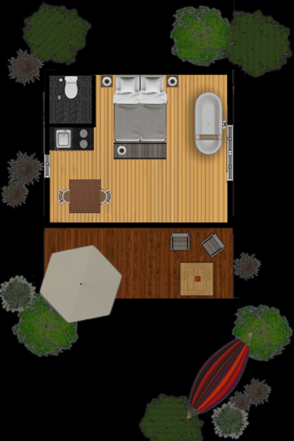 Verblijf 5302176 - Vakantiewoning Salland - Vakantiehuis Outdoors Holten - Romantic Safaritent bad