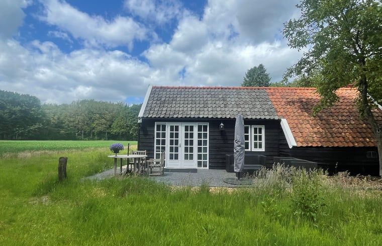 Charmant Vakantiehuisje in Wijhe, Salland met uitzicht op weelderige natuur in Overijssel.