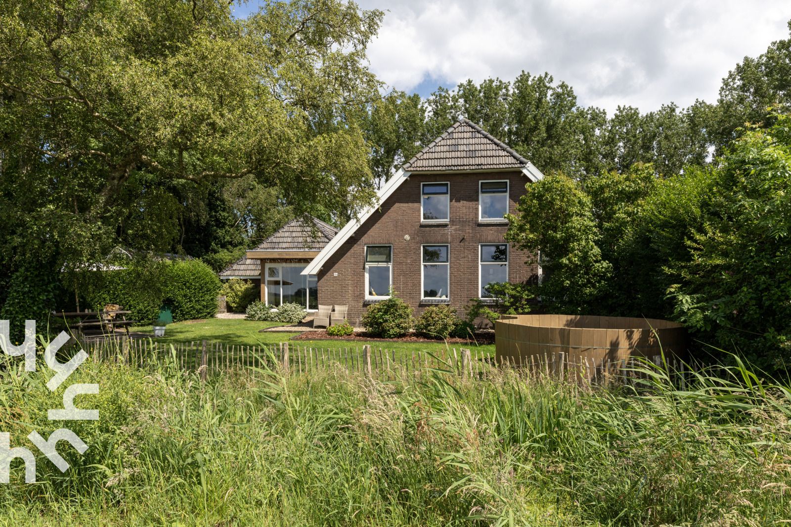 OV528 vakantiehuis in Zwolle, omgeven door natuur en groene omgeving in Salland, Overijssel