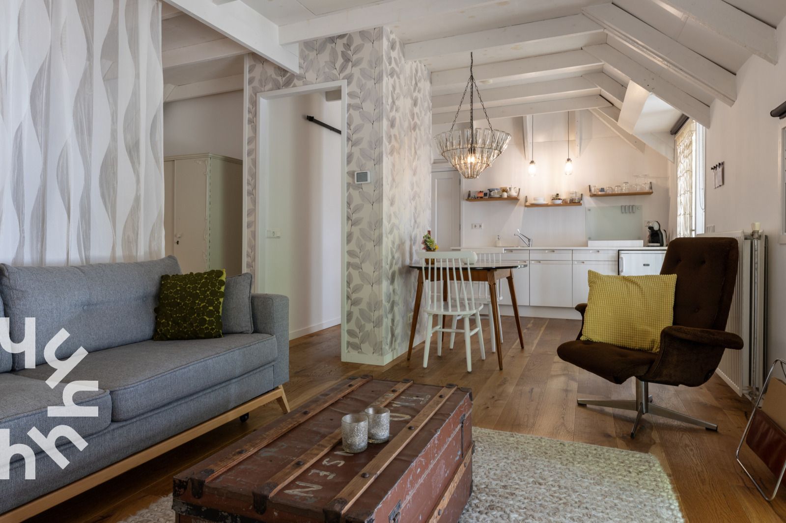 Wooden shed at OV530 vacation home, Zwolle, Overijssel for storage and convenience.