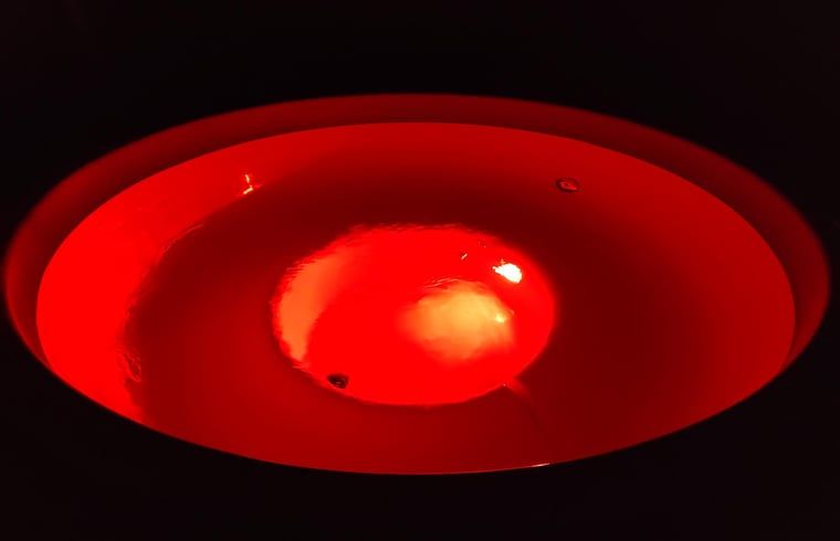 Illuminated Jacuzzi in Holiday Home in Nieuwleusen, Salland, Overijssel.