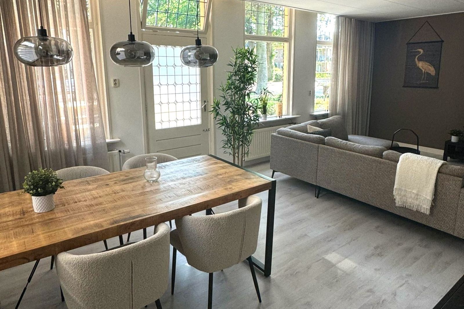 Stilvolle Essecke im Ferienhaus OV646, Nieuwleusen, Salland, Overijssel.