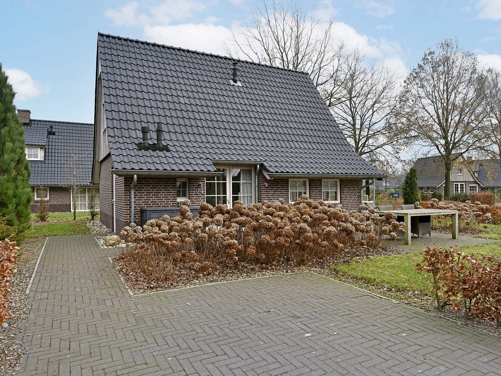 Freistehendes Haus in Hellendoorn, Ferienhaus in Salland, Overijssel mit groem Garten und ruhiger Umgebung fr einen entspannten Aufenthalt.