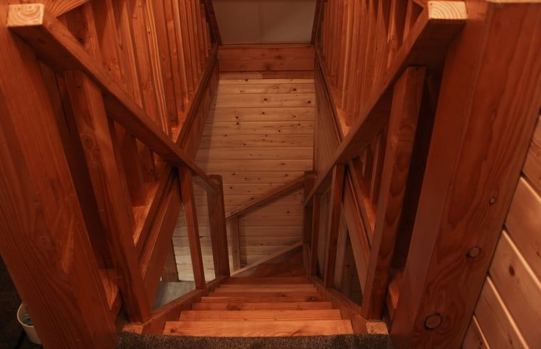 Modern bathroom with stylish finish in Cottage in Hasselt, vacation home in Salland, Overijssel.