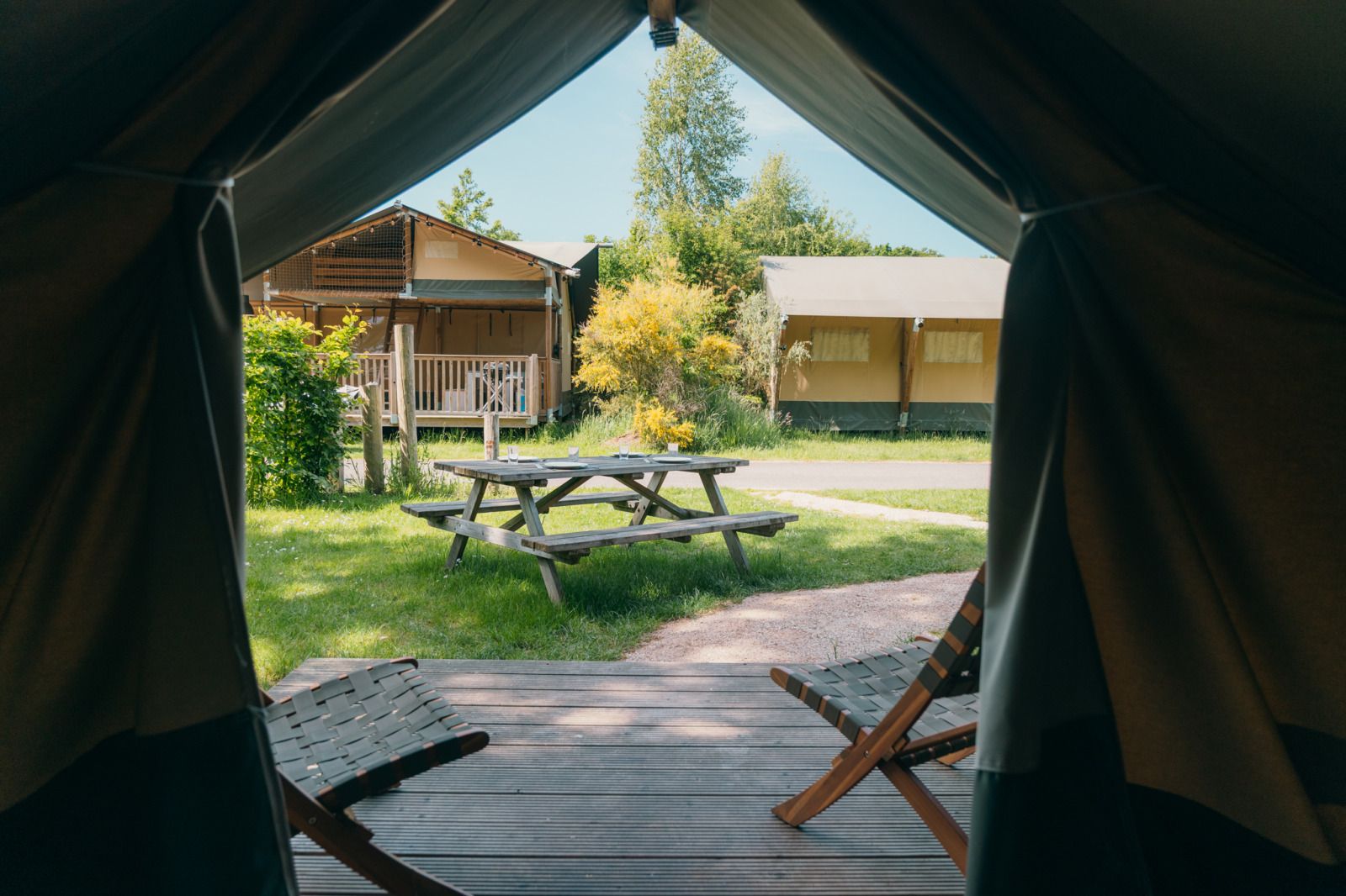 Guest house 534418 - Tent house Salland - Safaricottage XS + privé sanitair