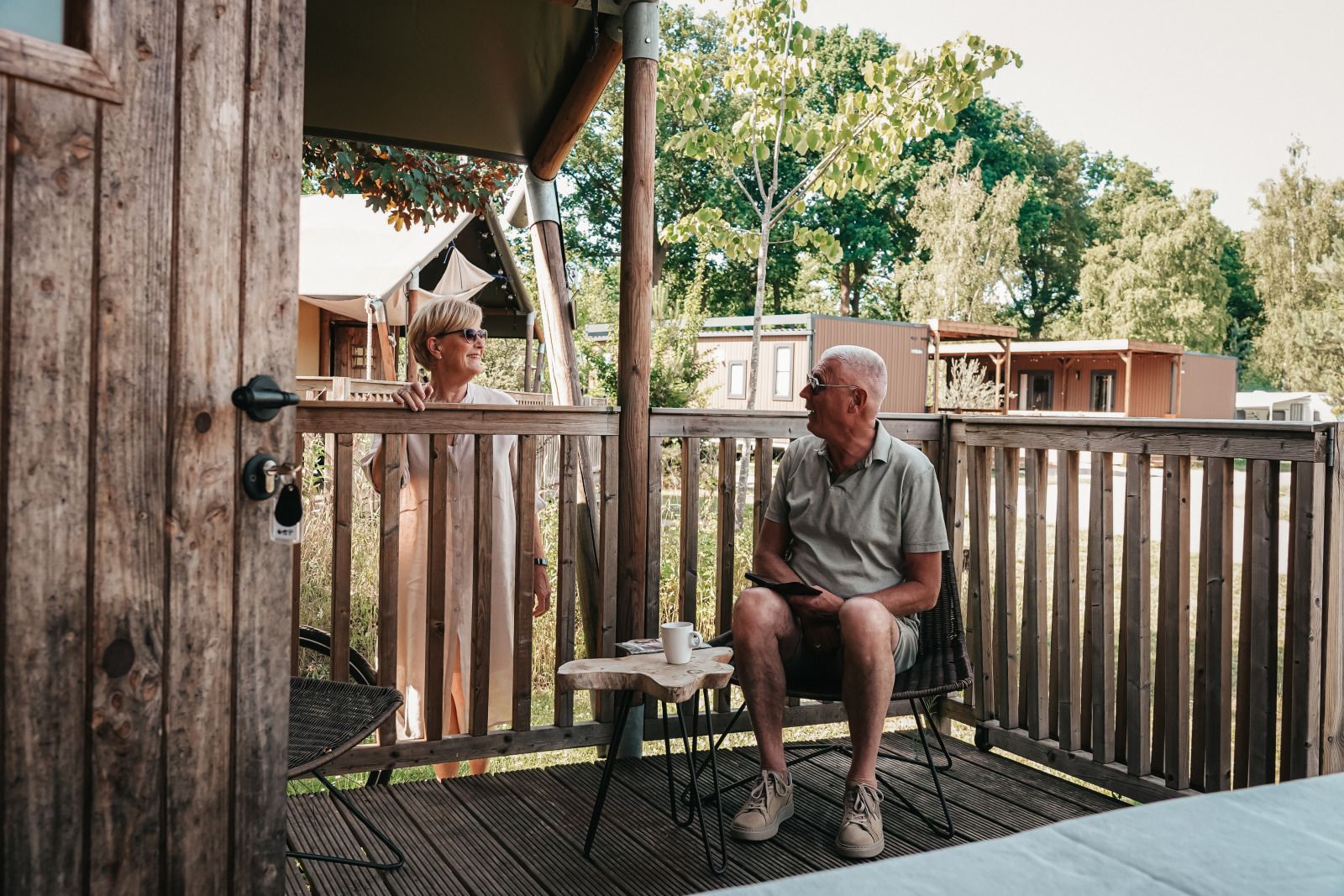 Unterkunft 534420 - Zelthaus Salland - Luxe Safaritent aan het water