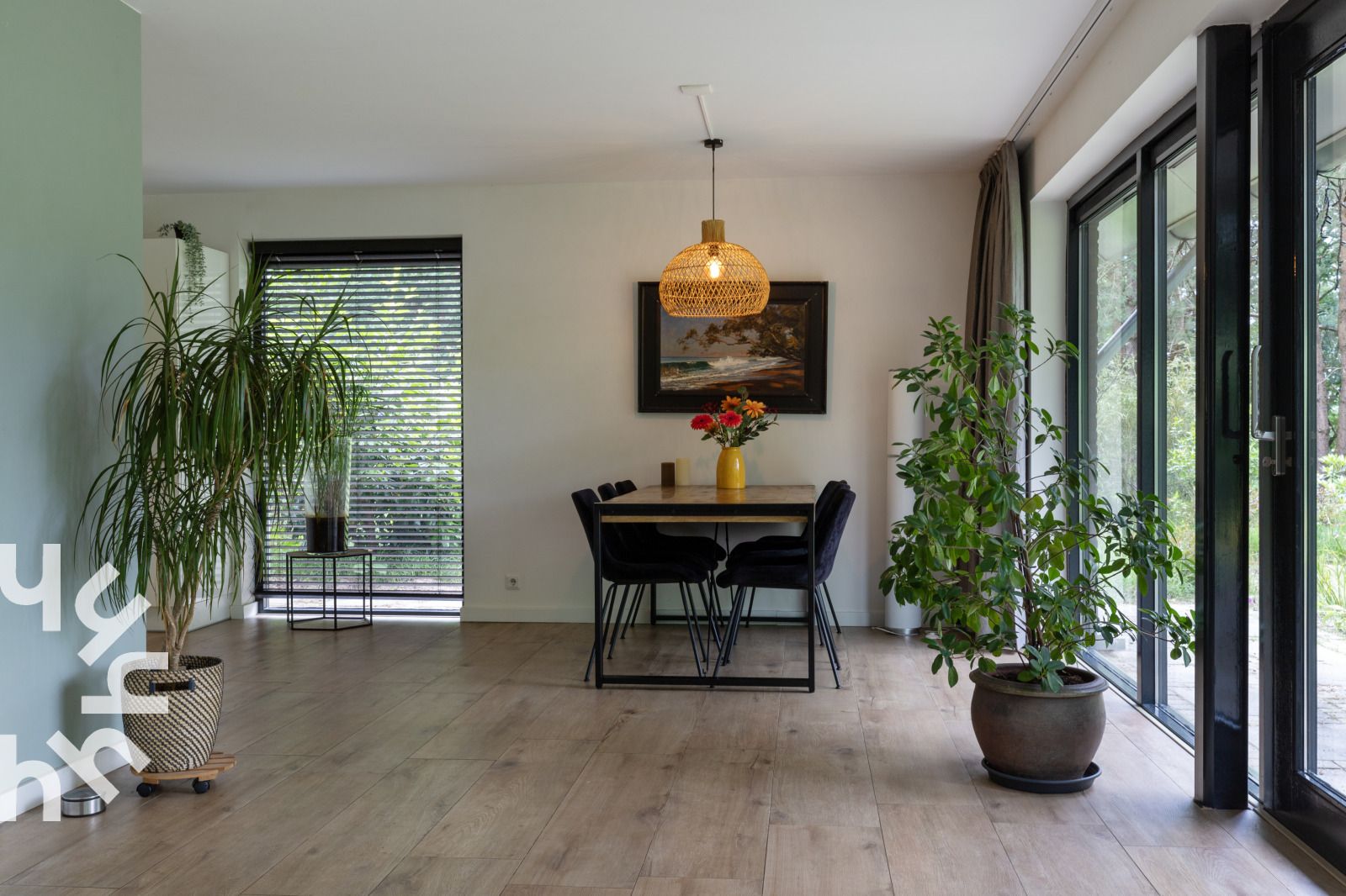 Slaapkamer met dakraam in vakantiehuis OV224 in Ommen, Vechtstreek, Overijssel.