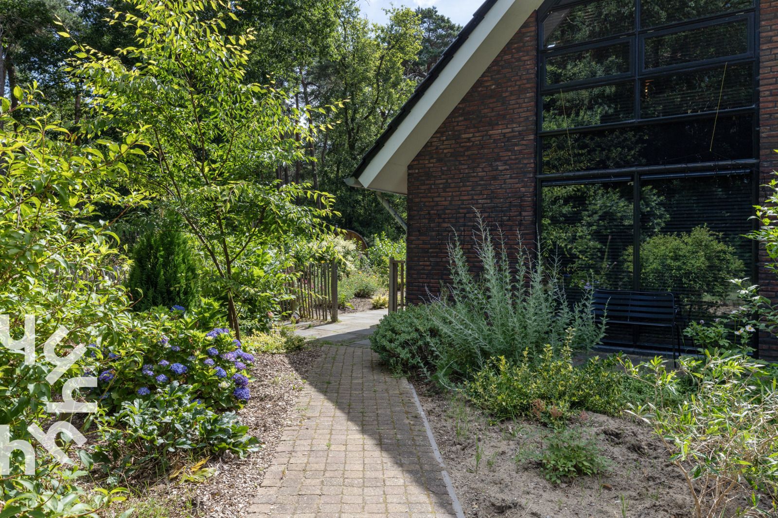 Interieur van sauna bij vakantiehuis OV224 in Ommen, Vechtstreek, Overijssel.