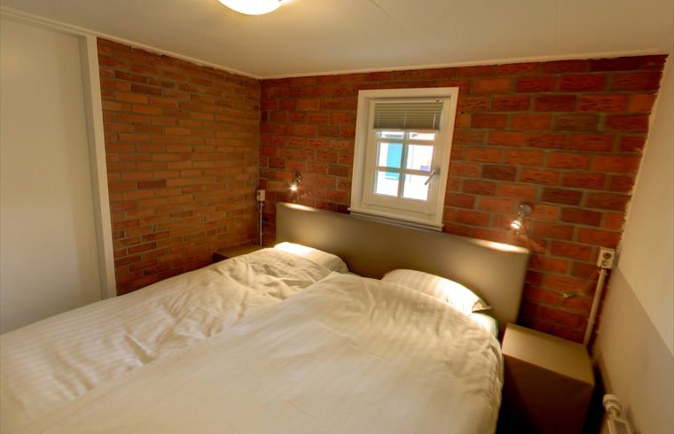 Attraktives Schlafzimmer in einem Ferienhaus in Ommen, Region Vechta.