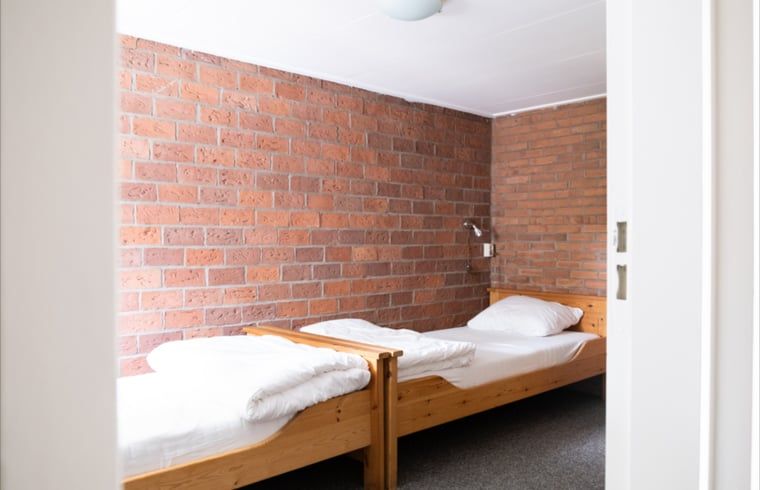 Zweites Schlafzimmer in einem Ferienhaus in Ommen, Region Vechta.