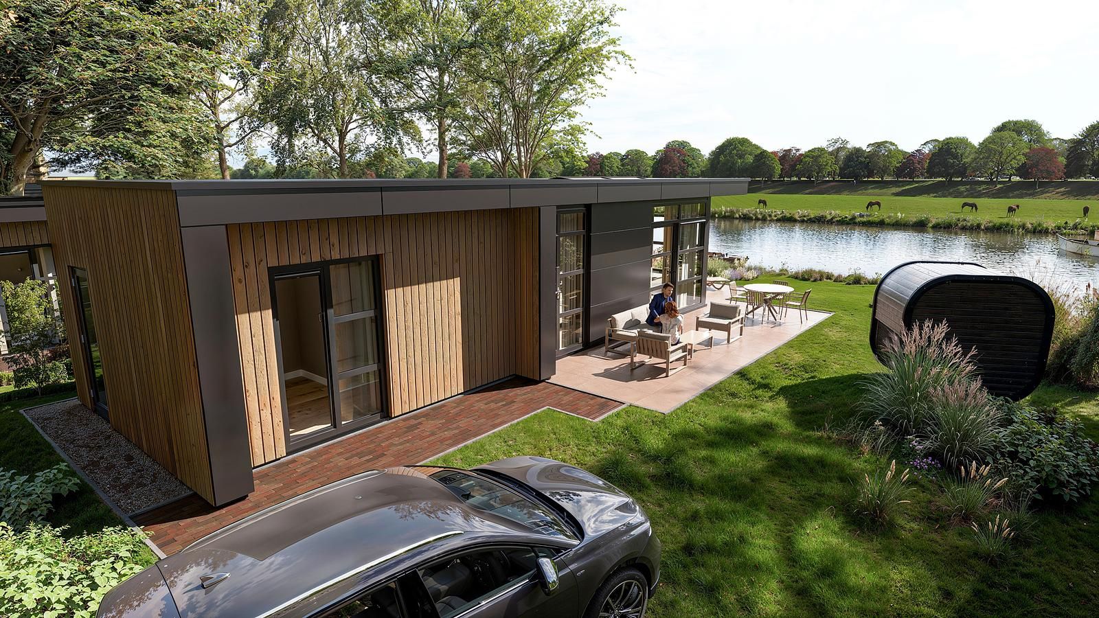 Guest house 540118 - Holiday property Vechtstreek - Vechtoever | Sauna & Buitendouche | 4 Pers