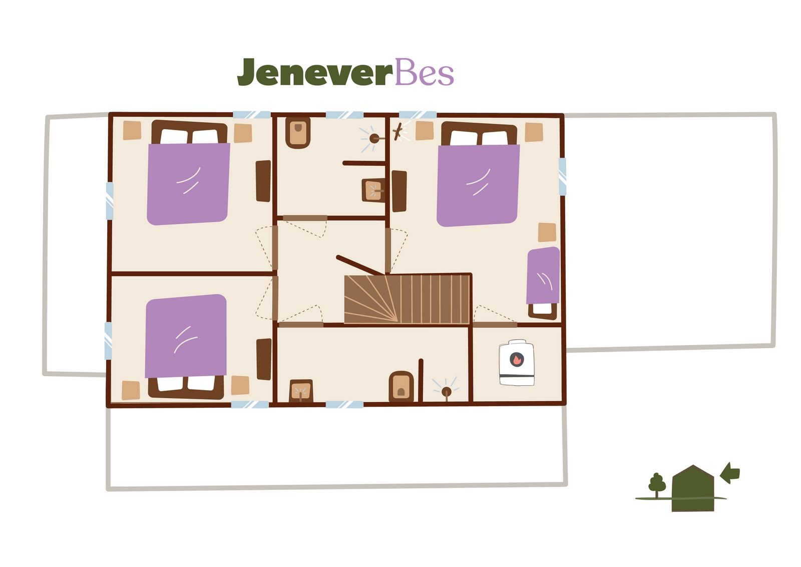 Guest house 540221 - Holiday property Vechtstreek - Familiehuis de Jeneverbes