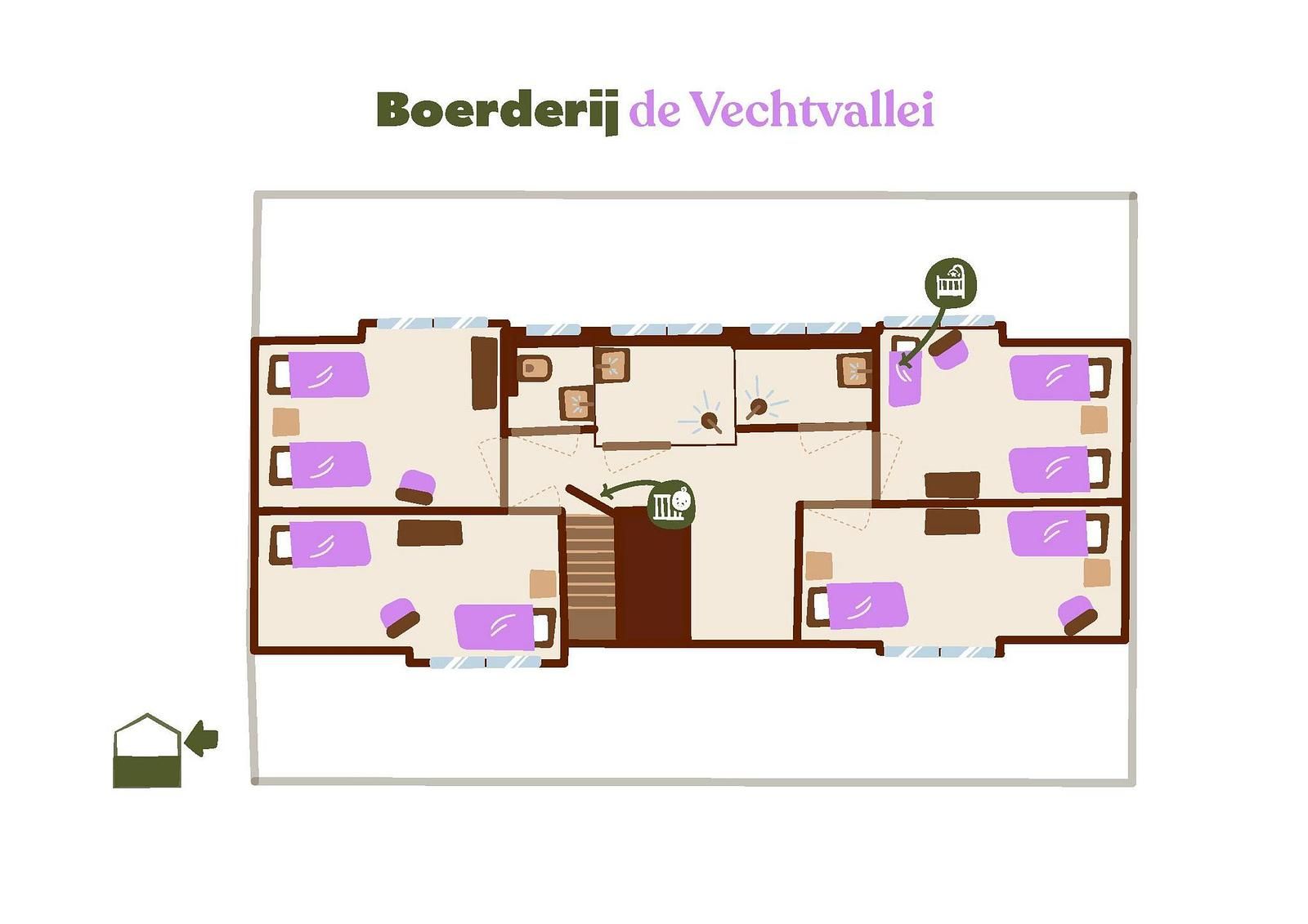 Unterkunft 540243 - Ferienhaus Vechtstreek - Boerderij de Vechtvallei - voor 6 personen