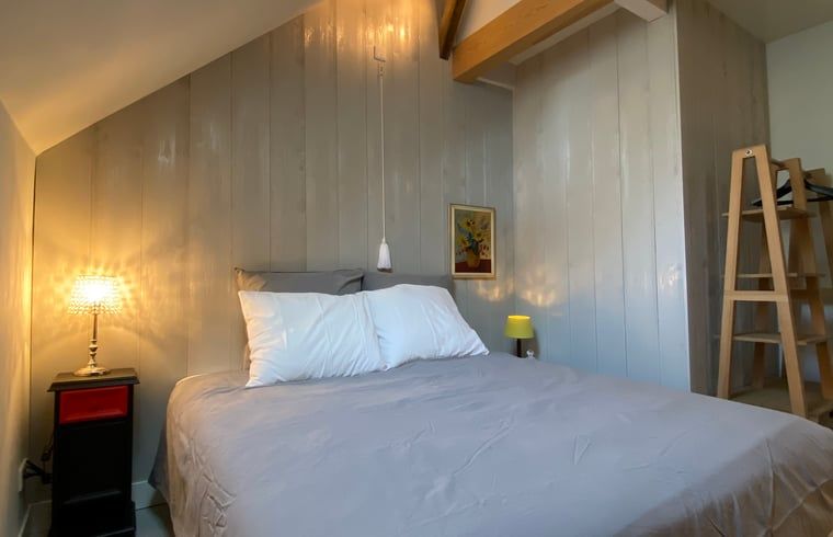 Gemuetliches Schlafzimmer im Ferienhaus in Dalfsen, Ferienunterkunft in Overijssel.