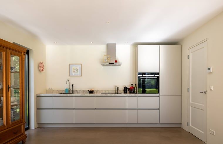 Stijlvolle keuken in Huisje in Balkbrug vakantieaccommodatie