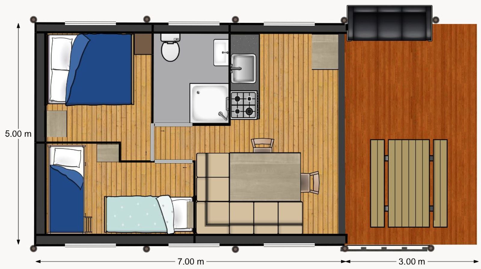 Verblijf 541103 - Tenthuis Vechtstreek - Avonturenlodge