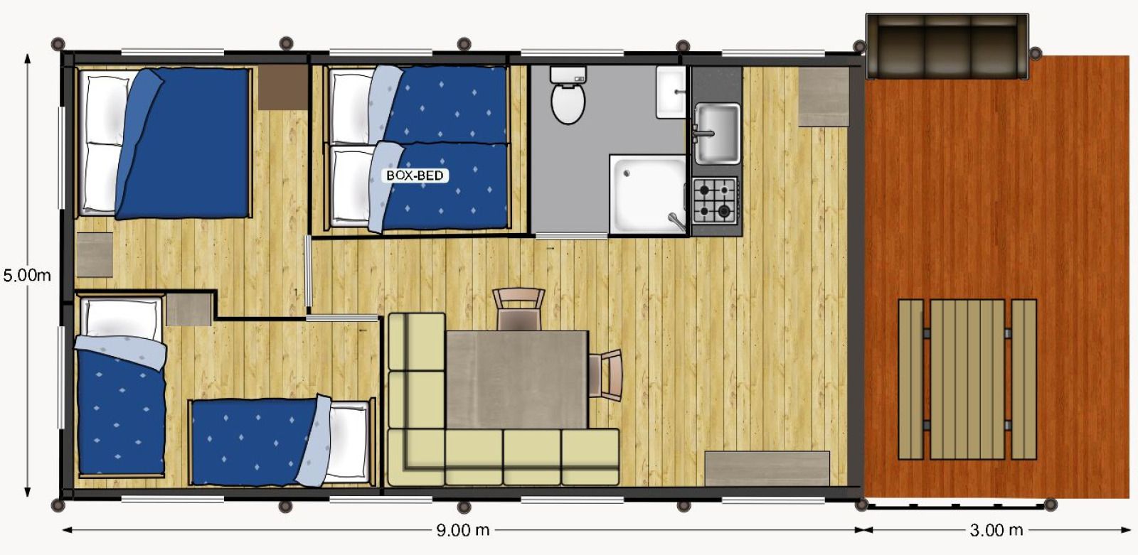 Verblijf 541107 - Vakantiewoning Vechtstreek - Avonturenlodge DeLuxe