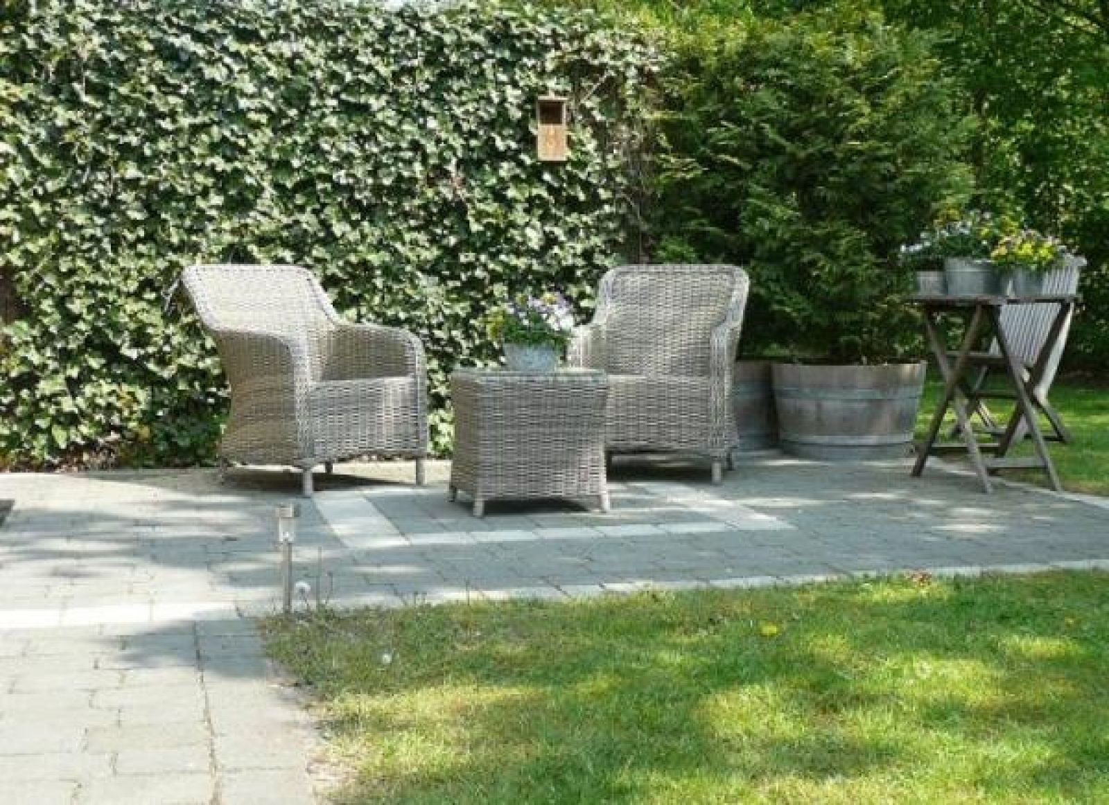 Comfortabele zithoek in vakantiehuis OV250, Stegeren-Ommen, Vechtstreek, Overijssel met moderne inrichting.