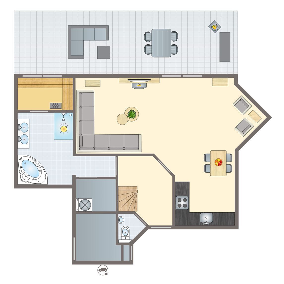 Unterkunft 542327 - Bungalow Vechtstreek - De Vlegge | 4-persoons bungalow | 4EL