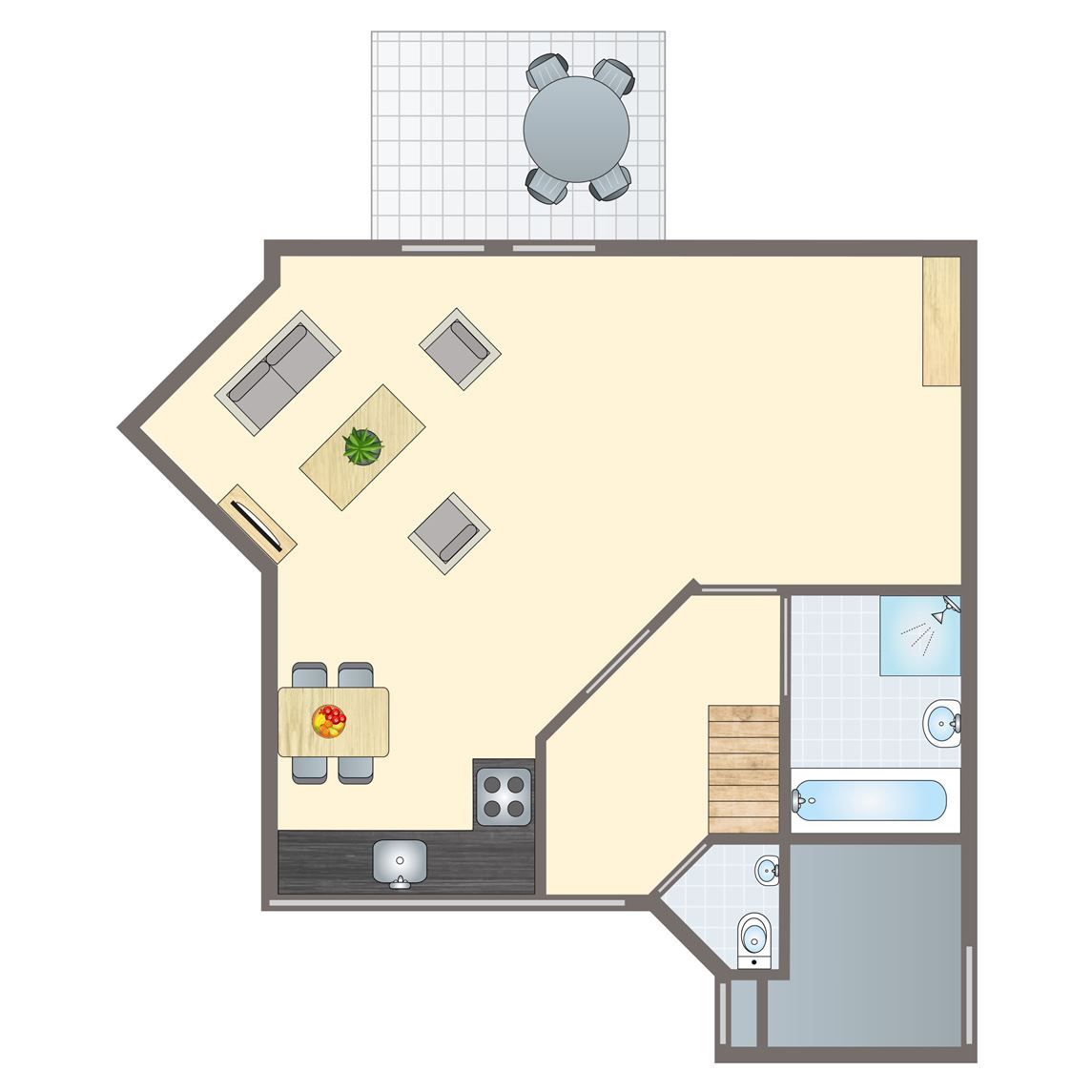 Unterkunft 542329 - Bungalow Vechtstreek - De Vlegge | 4-persoons bungalow | 4B1