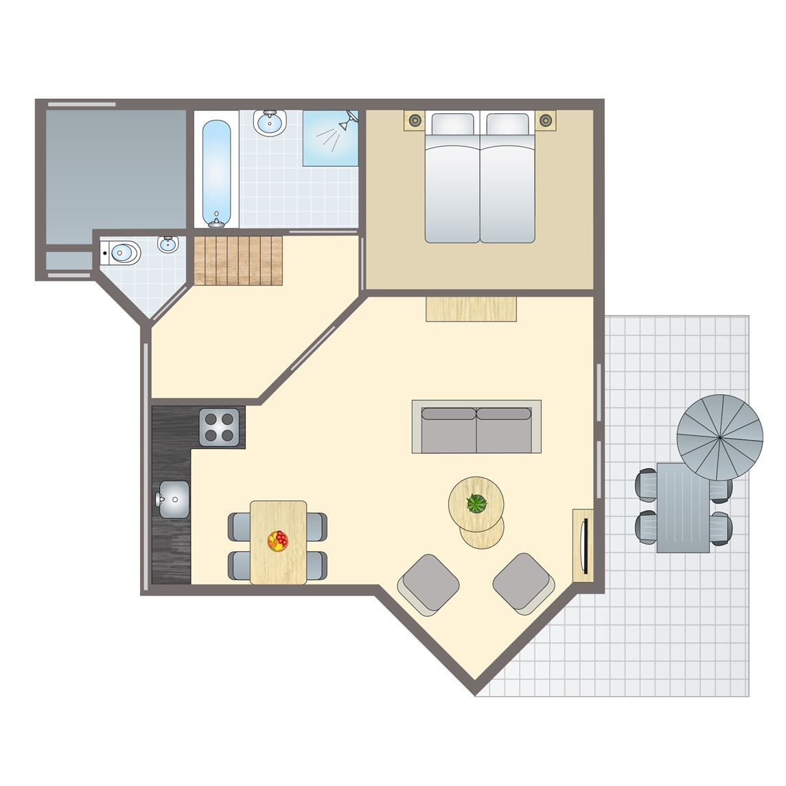 Unterkunft 542330 - Bungalow Vechtstreek - De Vlegge | 4-persoons bungalow | 4B2