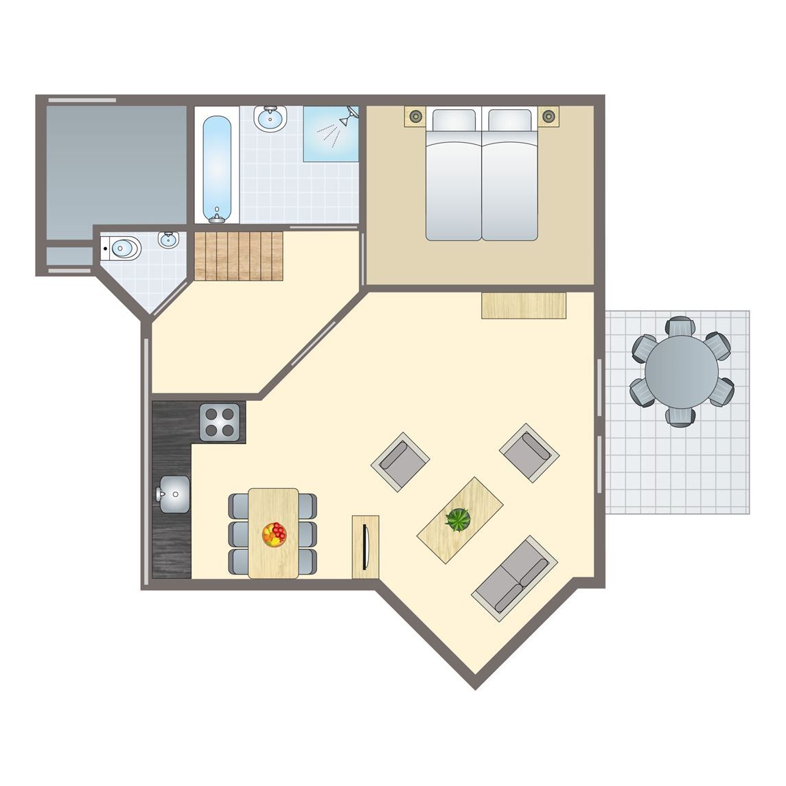 Unterkunft 542331 - Bungalow Vechtstreek - De Vlegge | 6-persoons bungalow | 6C1