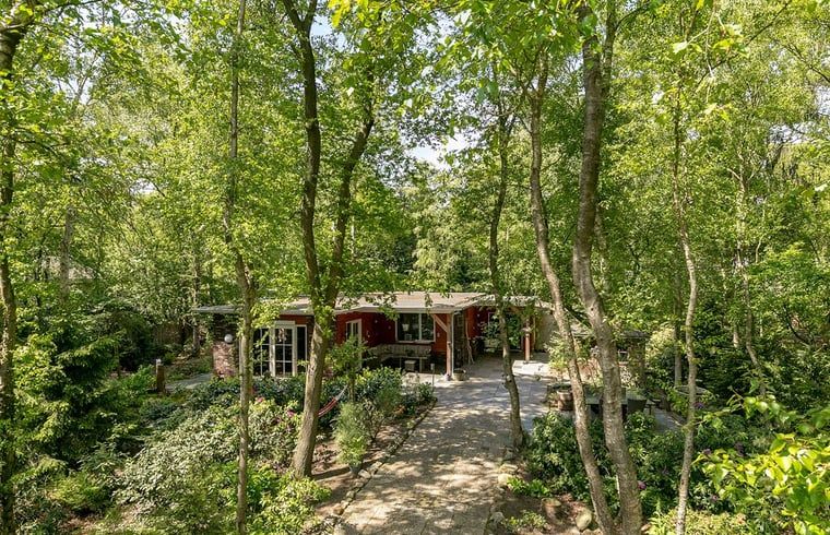 Luchtfoto van Vakantiehuis in Bergentheim, verscholen in het groen van de Vechtstreek, Overijssel.