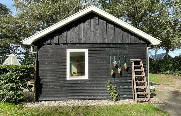 Rustikales Ferienhaus in Lemele mit Holzfassade in der Region Vecht, Overijssel.