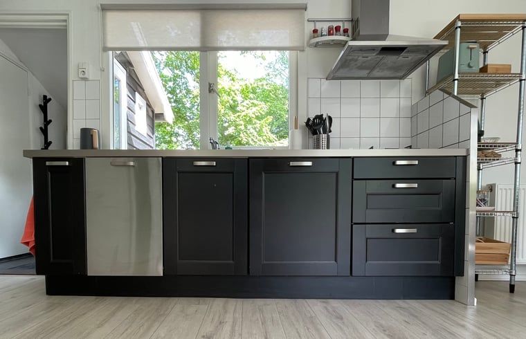 Voll ausgestattete Kueche im Ferienhaus in Lemele, Vechtstreek, Overijssel.