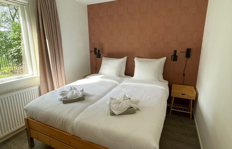 Komfortables Schlafzimmer im Ferienhaus in Lemele, Vechtstreek, Overijssel.