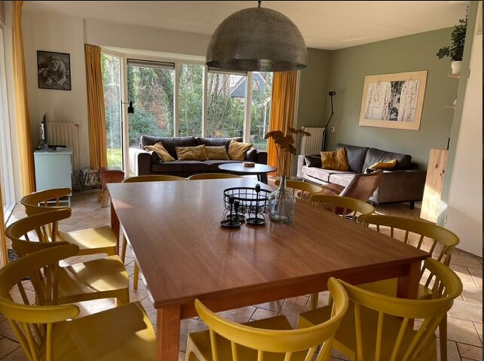 Slaapkamer met houten vloer in OV677 vakantiehuis, Lemele, Vechtstreek.