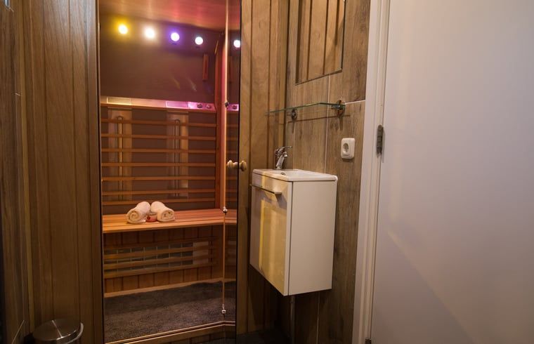 Prive sauna in Vakantiehuis in Bruchterveld, ultieme ontspanning in Vechtstreek, Overijssel.