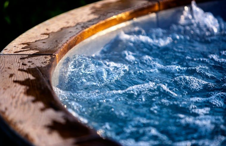 Hot tub at Holiday home in Hoonhorst, relax in the Vecht region, Overijssel.